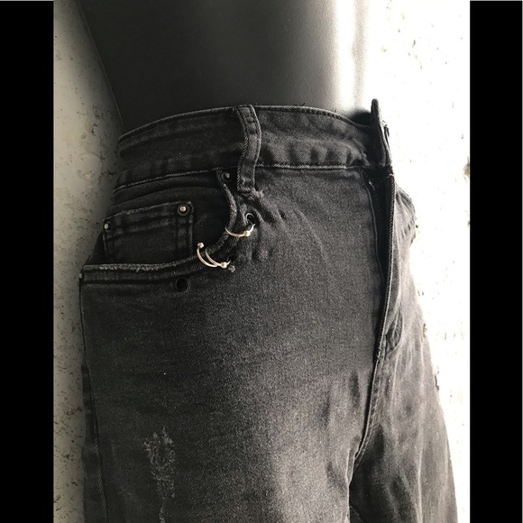 ♦️Sz7 StreetWear Society Black | Skinny High Rise Jeans - Picture 3 of 14